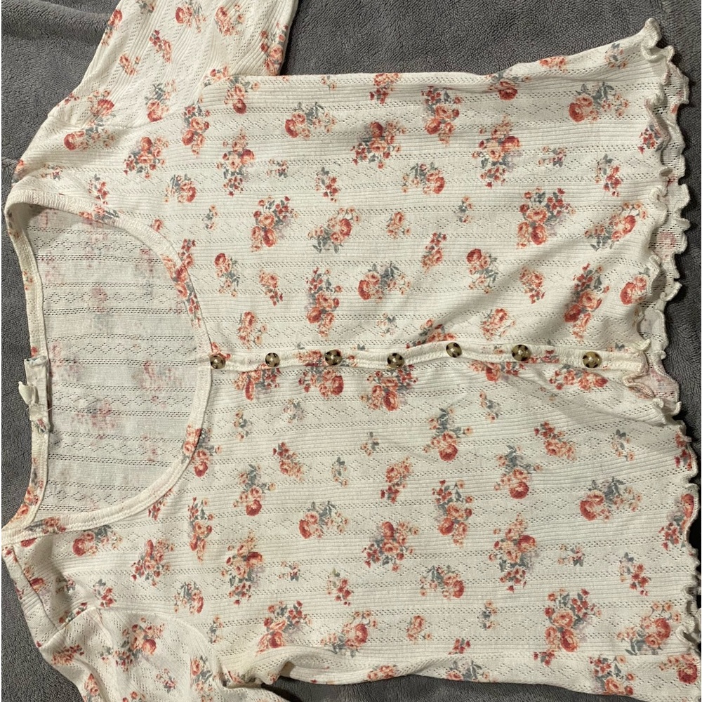Floral Long Sleeve Blouse